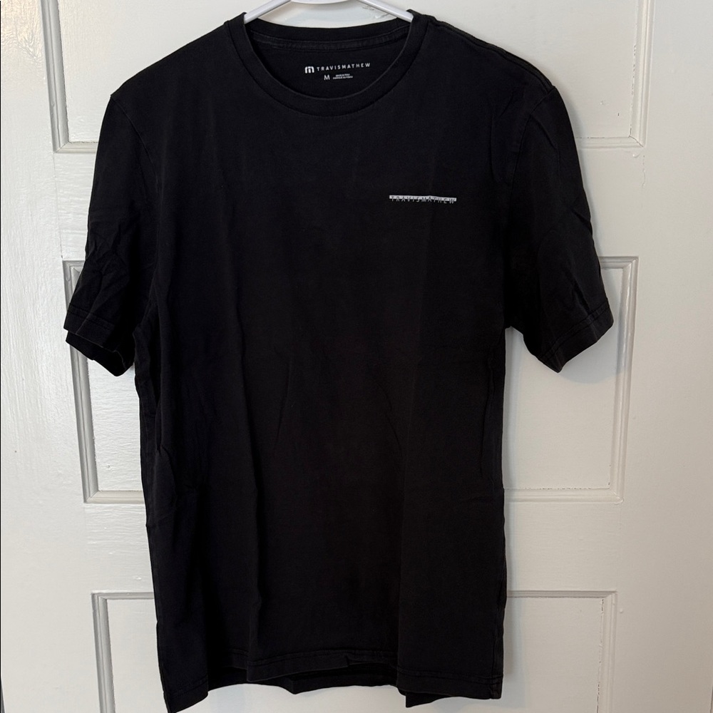 Travis Mathew Classic Black Short Sleeve Tee